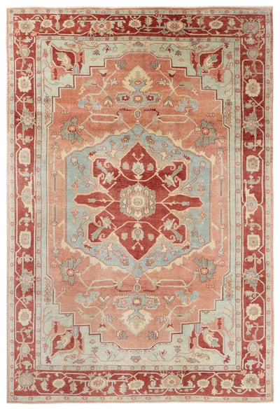 Handmade Serapi Oriental Wool Rug - 314x209cm