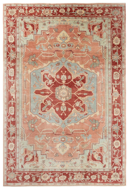 Handmade Serapi Oriental Wool Rug - 314x209cm