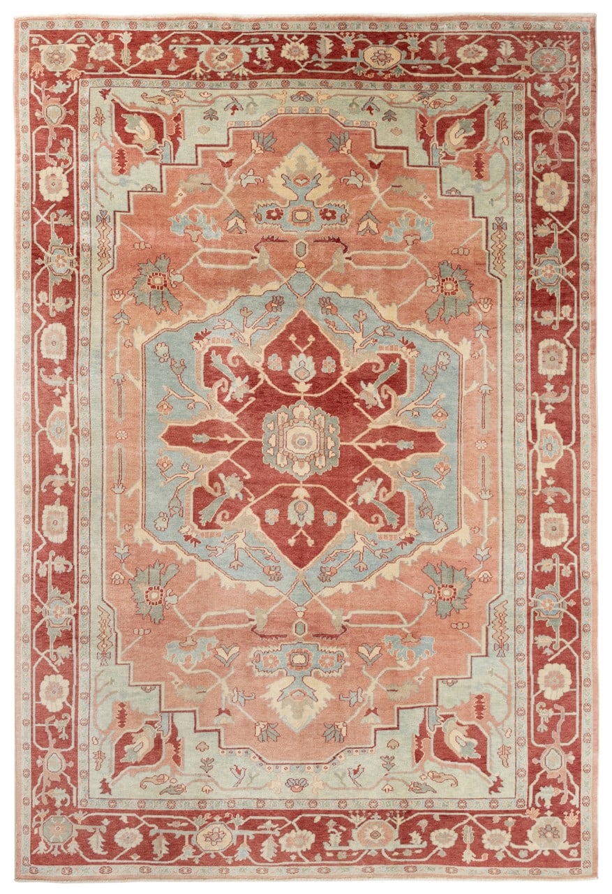 Handmade Serapi Oriental Wool Rug - 314x209cm