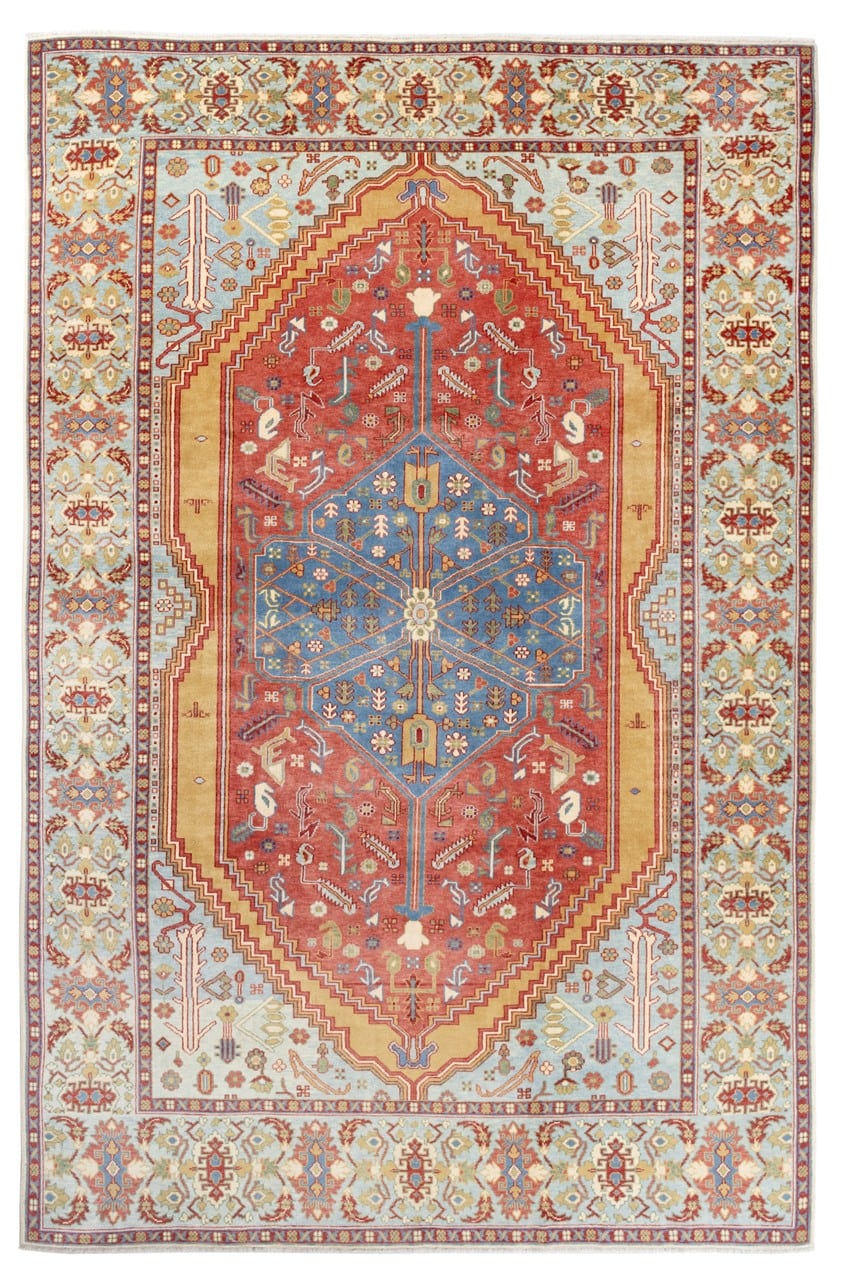 Handmade Serapi Oriental Wool Rug - 319x201cm