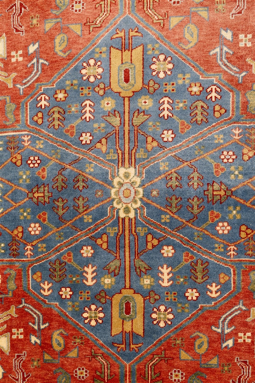 Handmade Serapi Oriental Wool Rug - 319x201cm