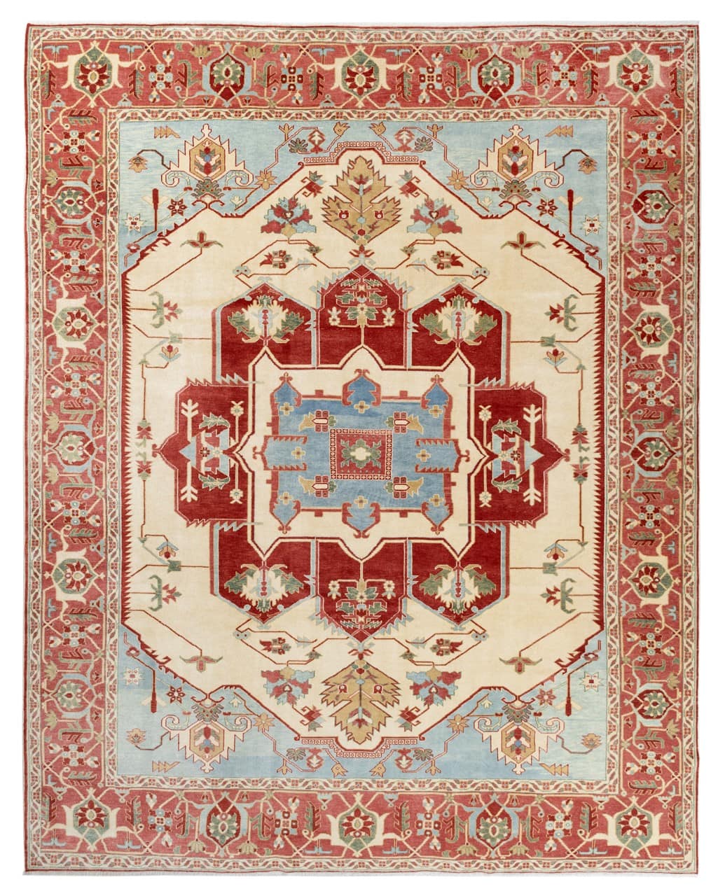 Handmade Serapi Oriental Wool Rug - 320x255cm