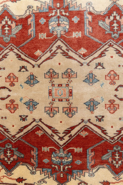 Handmade Serapi Oriental Wool Rug - 231x210cm