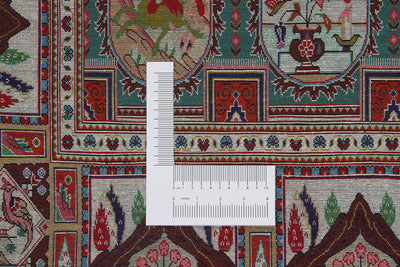 Tappeto Persiano QUM in seta 200x140cm
