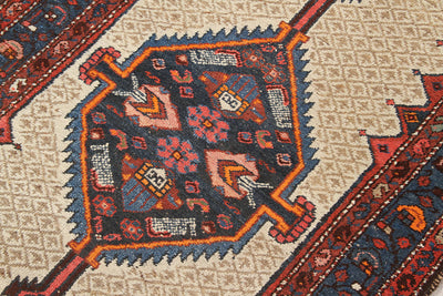 Tappeto Malayer Antico Persiano Autentico | Annodato a Mano 455x95cm - CarpetLiving