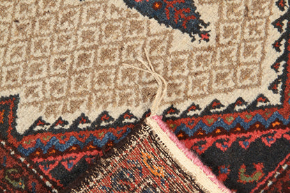 Authentic Antique Persian Malayer Rug | Hand-Knotted 455x95cm