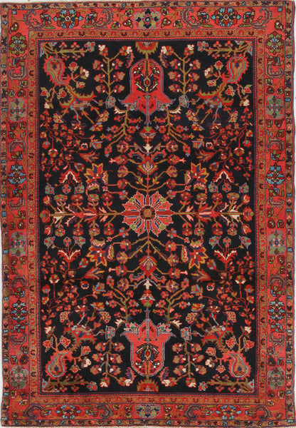 Tappeto Lillian Antico Persiano Autentico | Annodato a Mano 205x137cm