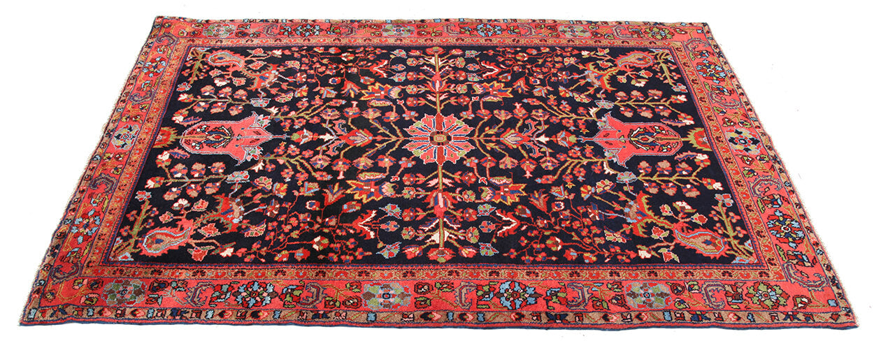 Tappeto Lillian Antico Persiano Autentico | Annodato a Mano 205x137cm