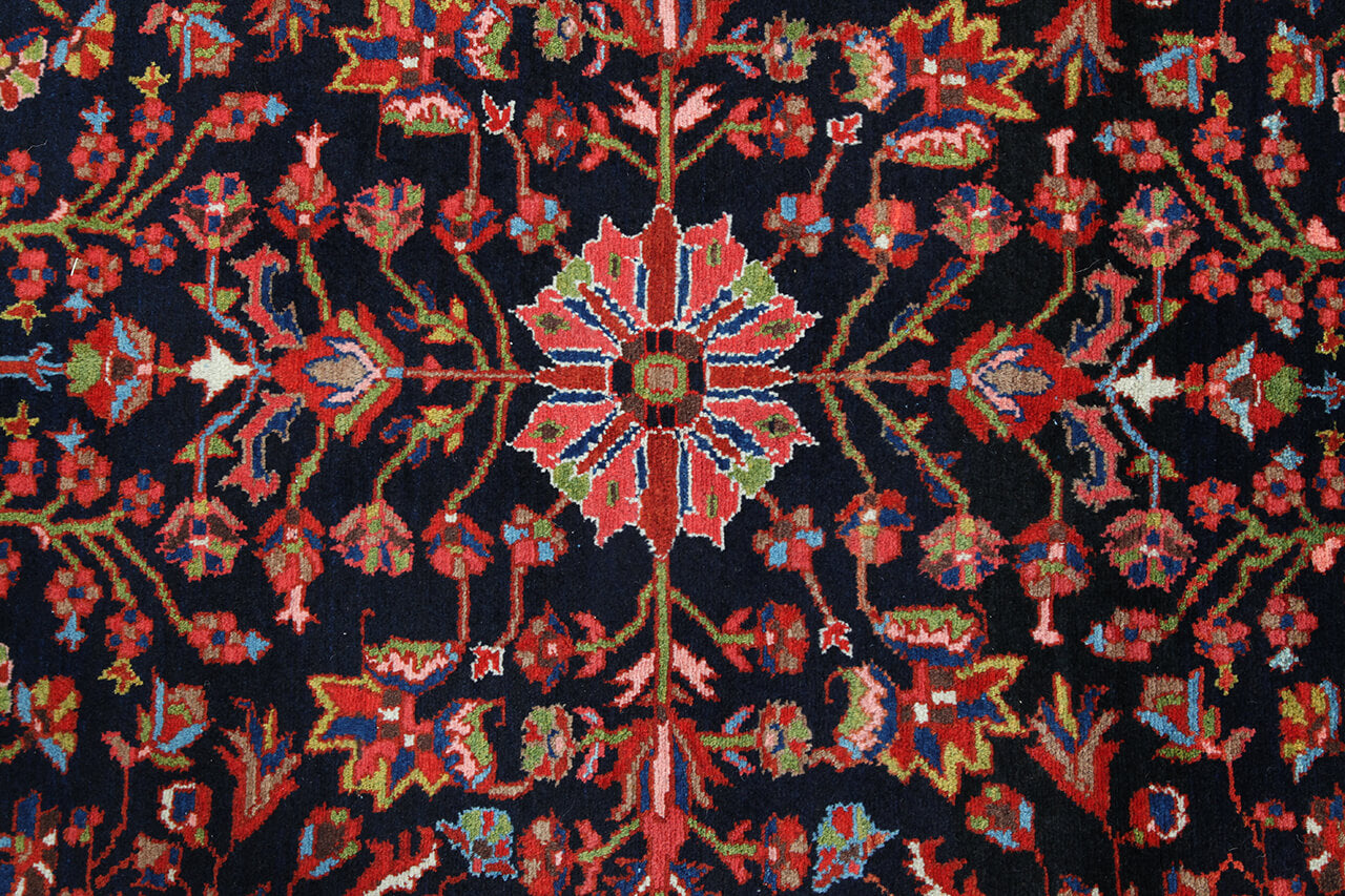 Tappeto Lillian Antico Persiano Autentico | Annodato a Mano 205x137cm