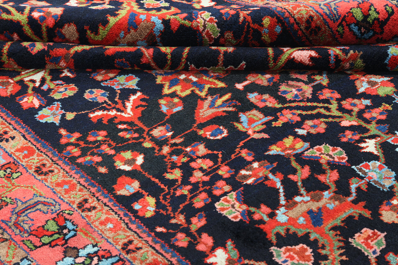 Tappeto Lillian Antico Persiano Autentico | Annodato a Mano 205x137cm