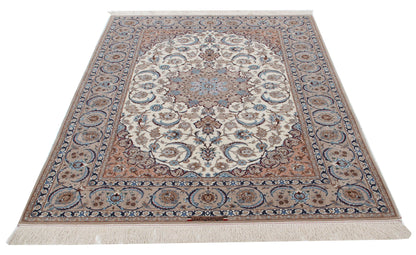 Persian Isfahan Silk & Wool Rug 228_154 cm