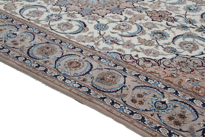 Persian Isfahan Silk & Wool Rug 228_154 cm