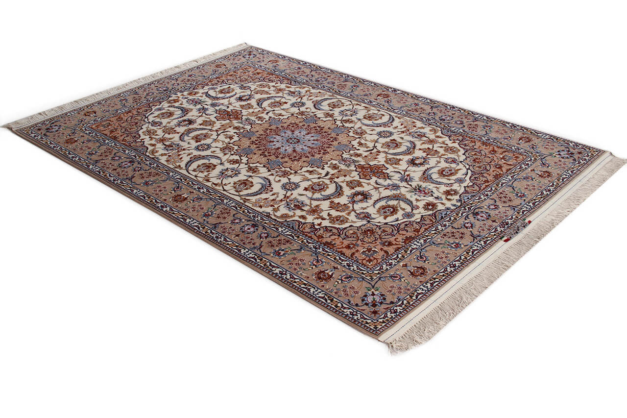 Persian Isfahan Silk & Wool Rug 230_160 cm