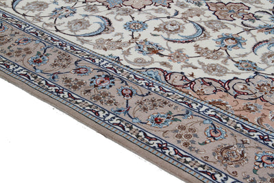 Persian Isfahan Silk & Wool Rug 222_158 cm