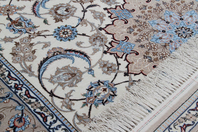 Persian Isfahan Silk & Wool Rug 222_158 cm