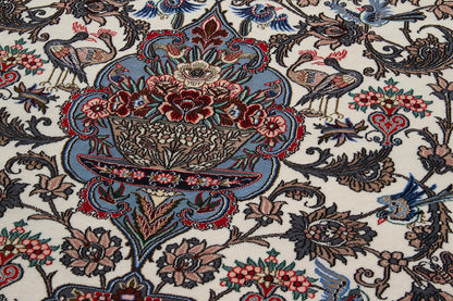 Persian Isfahan Silk & Wool Rug 166_113 cm