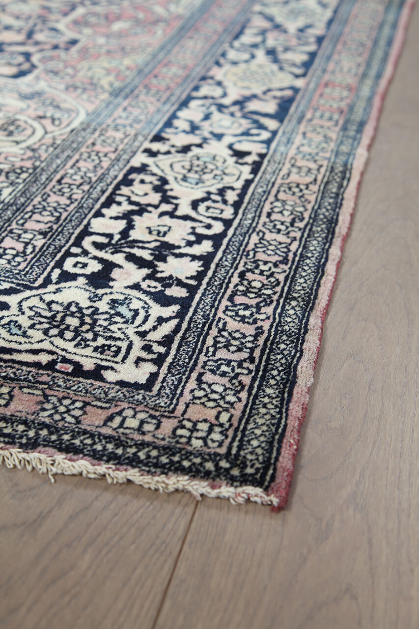Authentic Antique Persian Farahan Rug | Hand-Knotted 205x145cm