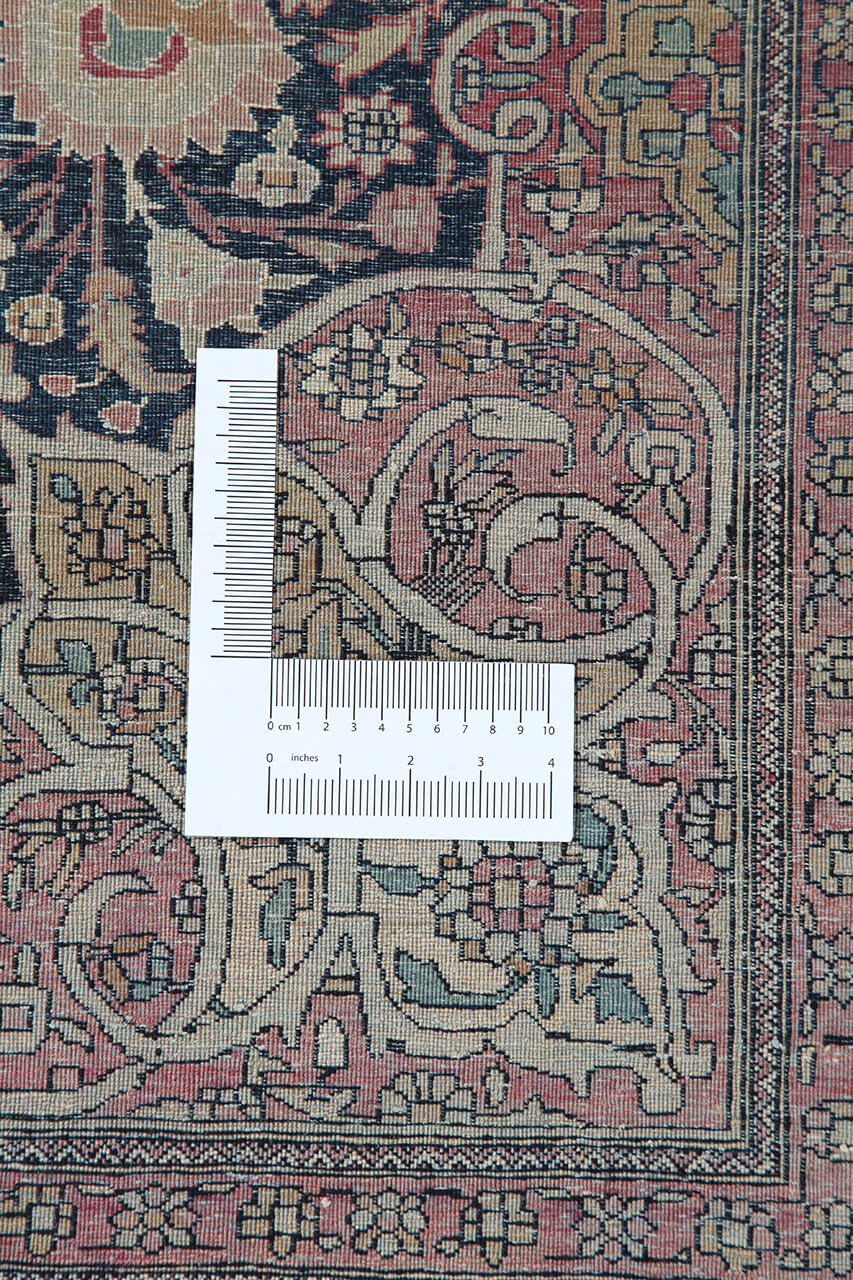 Authentic Antique Persian Farahan Rug | Hand-Knotted 205x145cm