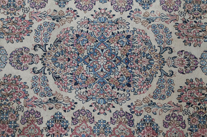 Tappeto Kerman Antico Persiano Autentico | Annodato a Mano 230x137cm