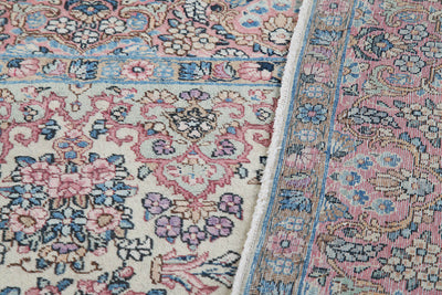 Tappeto Kerman Antico Persiano Autentico | Annodato a Mano 230x137cm - CarpetLiving