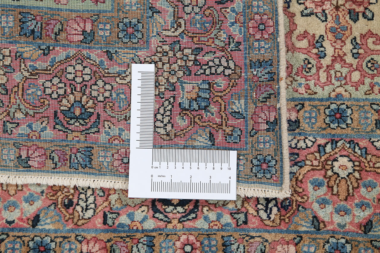 Tappeto Kerman Antico Persiano Autentico | Annodato a Mano 230x137cm