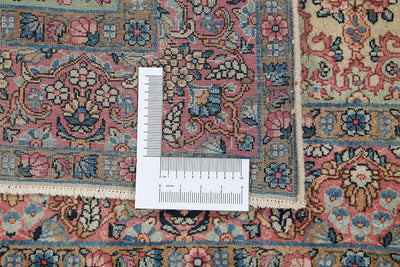 Tappeto Kerman Antico Persiano Autentico | Annodato a Mano 230x137cm - CarpetLiving