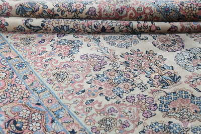 Tappeto Kerman Antico Persiano Autentico | Annodato a Mano 230x137cm - CarpetLiving