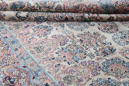 Tappeto Kerman Antico Persiano Autentico | Annodato a Mano 230x137cm