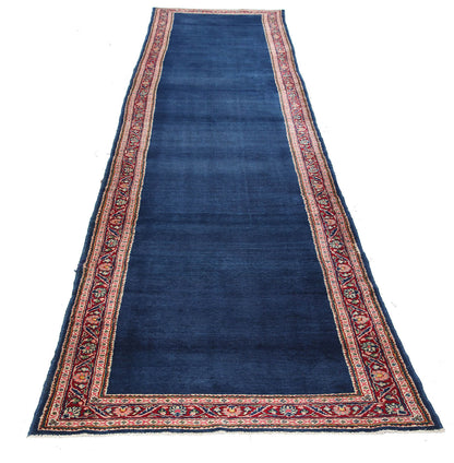Tappeto Mahal Antico Persiano Autentico | Annodato a Mano 555x115cm