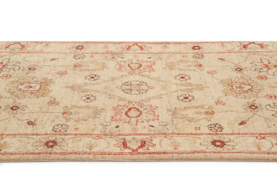 Tappeto Ziegler in Lana, fatto a mano, 321x86cm - CarpetLiving