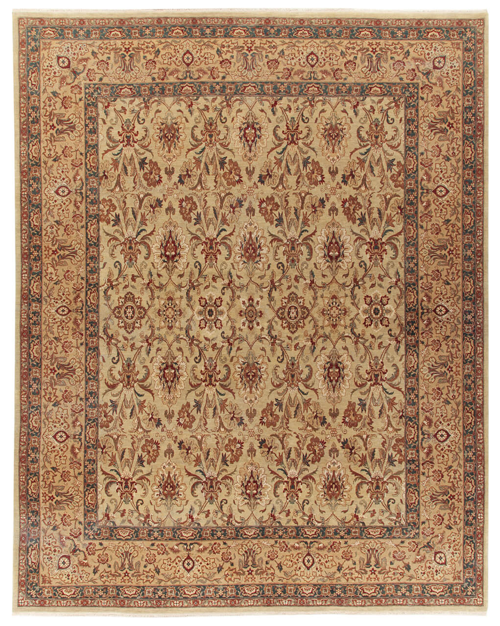 Tappeto orientale classico in lana fine, fatto a mano 297x244cm