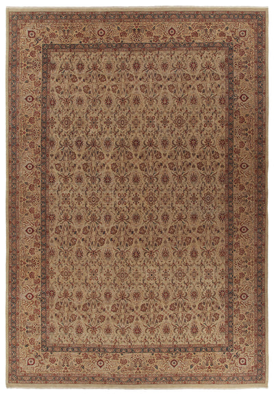 Tappeto orientale classico in lana fine, fatto a mano 594x411cm