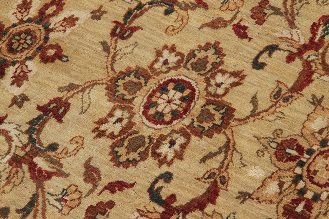 Tappeto orientale classico in lana fine, fatto a mano 259x168cm