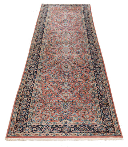 Authentic Antique Persian Kerman Rug | Hand-Knotted 391x99cm