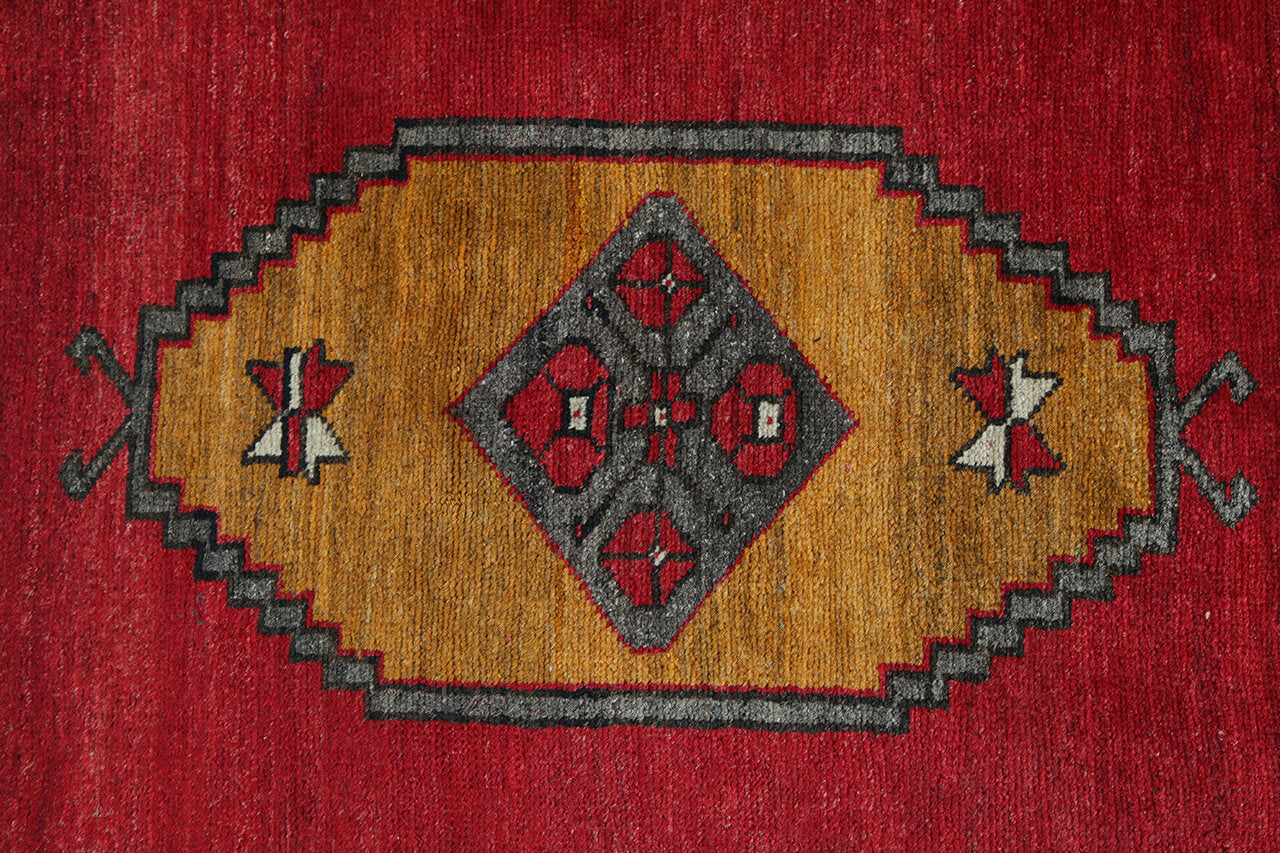 Authentic Antique Anatolian Rug | Hand-Knotted 398x84cm