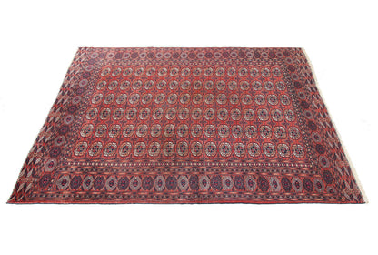 Tappeto Orientale Bouchara Antico: Autentico Tappeto Turcomanno 323x255cm