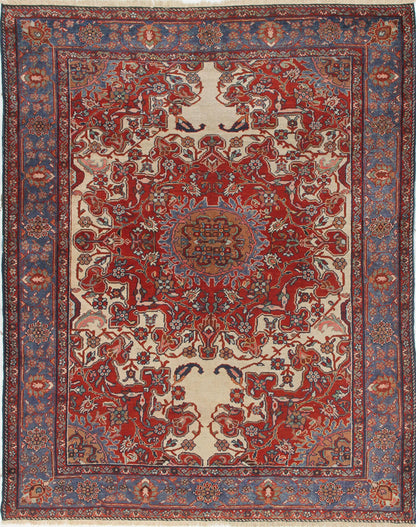 Tappeto Malayer Antico Persiano Autentico | Annodato a Mano 181x141cm