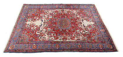 Tappeto Malayer Antico Persiano Autentico | Annodato a Mano 181x141cm