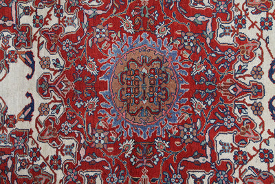 Tappeto Malayer Antico Persiano Autentico | Annodato a Mano 181x141cm - CarpetLiving