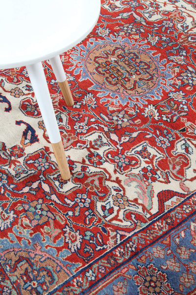 Tappeto Malayer Antico Persiano Autentico | Annodato a Mano 181x141cm - CarpetLiving