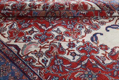 Tappeto Malayer Antico Persiano Autentico | Annodato a Mano 181x141cm - CarpetLiving