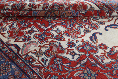 Tappeto Malayer Antico Persiano Autentico | Annodato a Mano 181x141cm