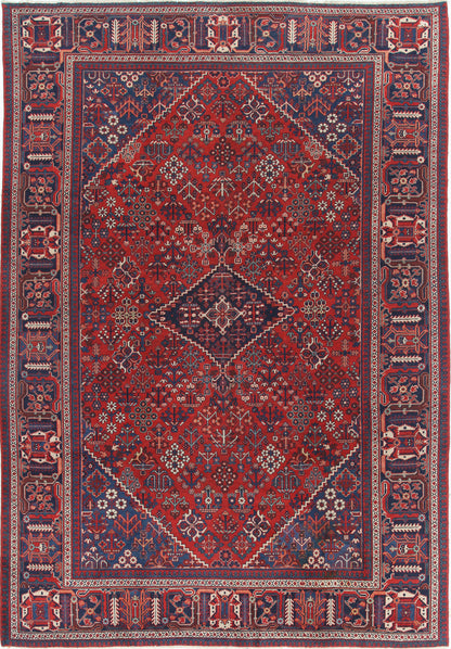 Authentic Antique Persian Meime Rug | Hand-Knotted 330x223cm