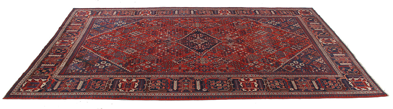 Authentic Antique Persian Meime Rug | Hand-Knotted 330x223cm