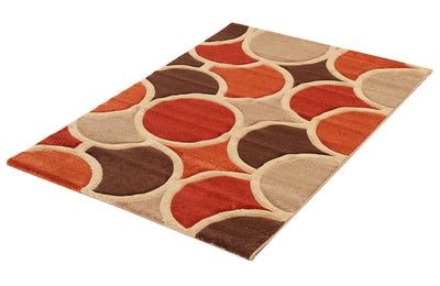 Tappeto Sixties Orange Geometrico Anni '60 - CarpetLiving