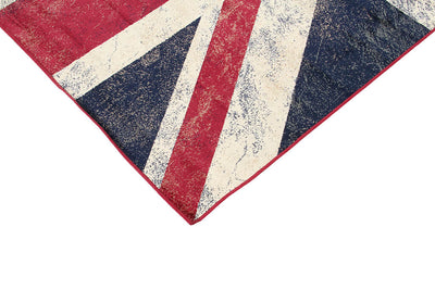 Tappeto Bandiera Inglese UK - Union Jack - Ideale per Camera da letto e Cameretta Bambini - CarpetLiving