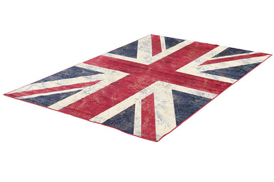 Tappeto Bandiera Inglese UK - Union Jack - Ideale per Camera da letto e Cameretta Bambini - CarpetLiving
