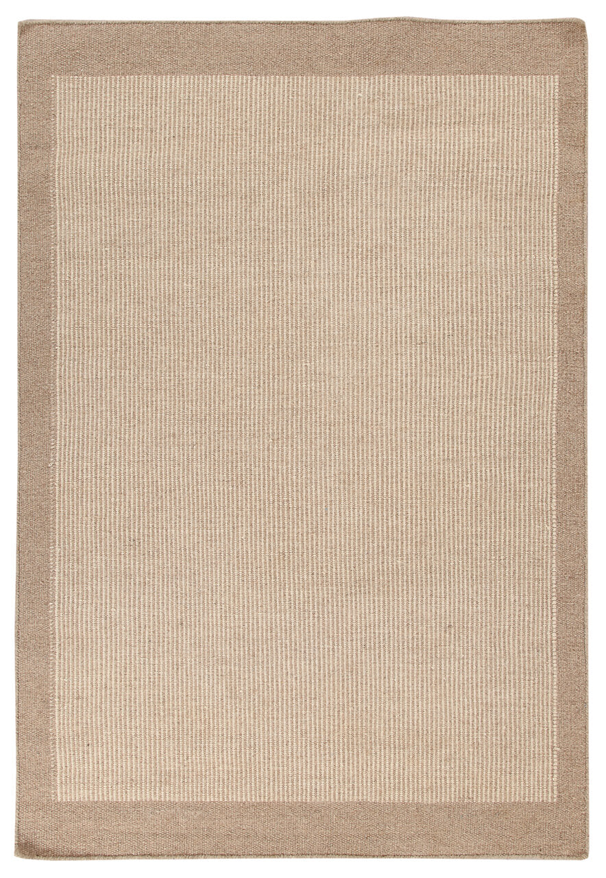 Tappeto Jensen Sand – Lana e Cotone Intrecciati a Mano Stile Nordico Naturale
