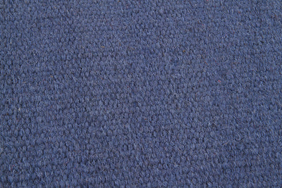 Tappeto in lana - fatto a mano - Ubique Blu Denim  – Tinta Unita - stile essenziale - CarpetLiving
