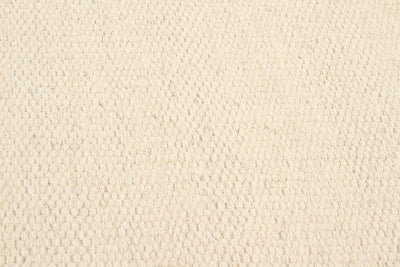 Tappeto in lana - fatto a mano - Ubique Avorio  – Tinta Unita - stile essenziale - CarpetLiving